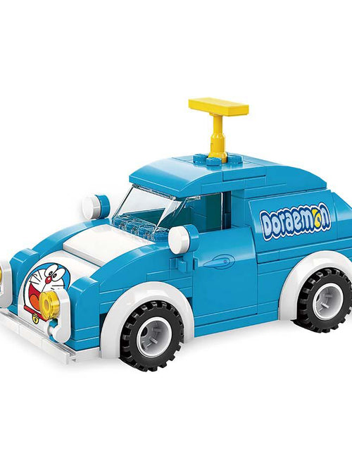 Load image into Gallery viewer, Qman Keeppley Building Blocks Toy #K20406 - Doraemon Mini Car Beetles
