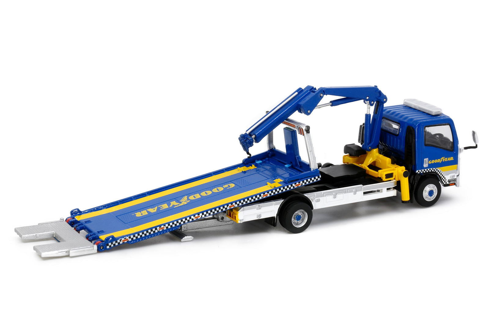 Tiny City Die-cast Model Car - ISUZU N Series Flatbed Tow Truck w/ Crane Good Yr