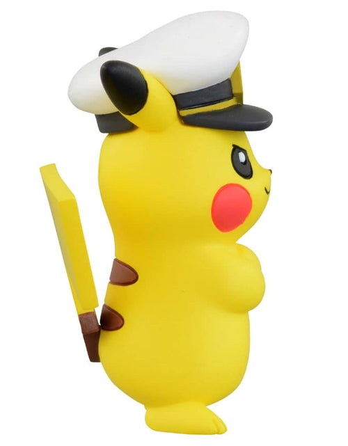 Load image into Gallery viewer, Takara Tomy Pokemon Moncolle - MS-12 Captain Pikachu Mini Figure Color Box
