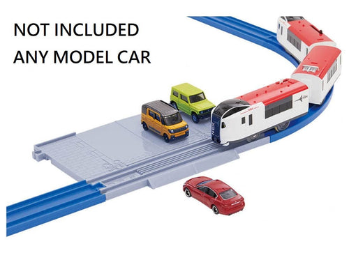 Load image into Gallery viewer, Takara Tomy Plarail Train Accessory - Solid Going Up and Down Rail Kit  (step2)
