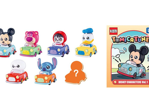 Load image into Gallery viewer, Takara Tomy Tomica Tunes Disney Characters Vol.1 Diecast Model Car Full Set of 6
