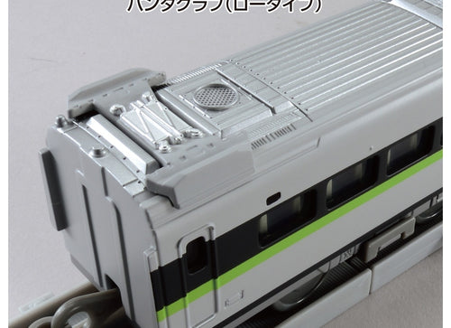 Load image into Gallery viewer, Takara Tomy PLARAIL Real Class 100 Series Sanyo Shinkansen Fresh Green has Light
