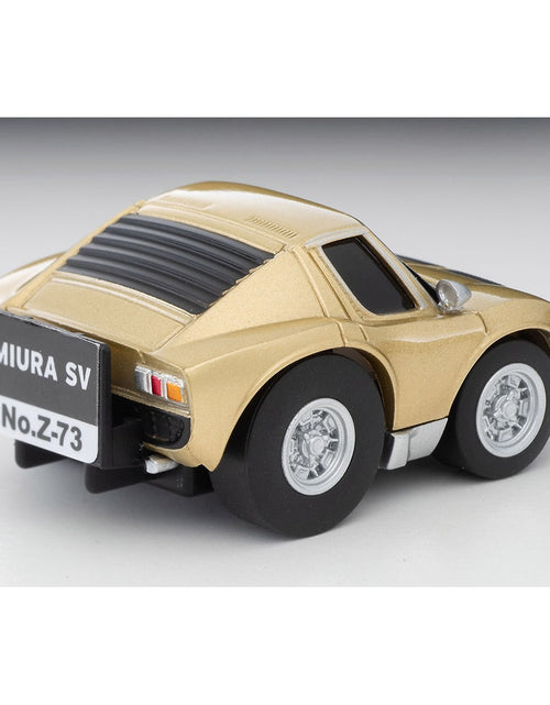 Load image into Gallery viewer, Takara Tomy Tomytec Choro Q zero Z-73c Lamborghini Miura SV Gold (pullback car)
