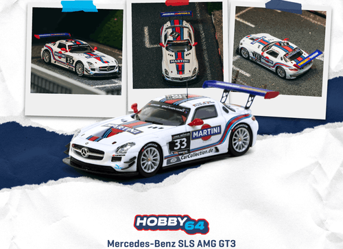 Load image into Gallery viewer, (Pre-order)Tarmac Works 1/64 Mercedes-Benz SLS AMG GT3 12h Zandvoort 2014 Winner
