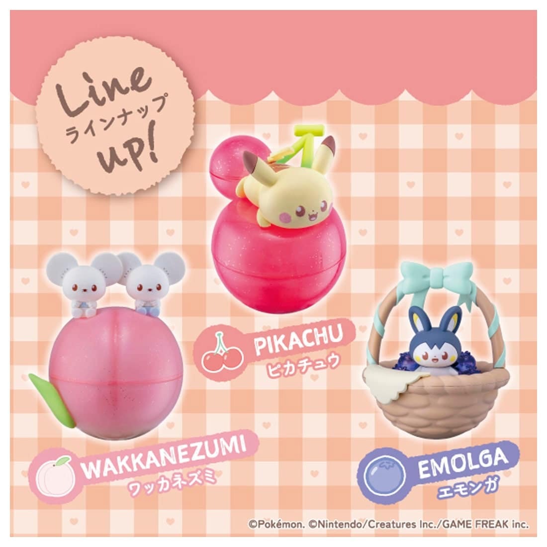 Takara Tomy Pokemon PokePeace Friend Doll -Fruit Time-  Pikachu