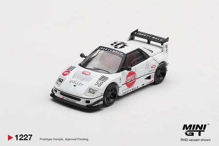 (Pre-order) MINI GT #1227 Mazda AZ-1 Liberty Walk LB40 LB-Hinomaru Diecast Model
