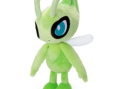 Load image into Gallery viewer, Takara Tomy Arts Pokemon I Choose You! Pokémon Get Plush Celebi Stuffed Toy
