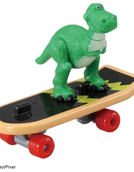 Takara Tomy Dream Tomica Toy Story 5 SP Ride On Rex & Skateboard