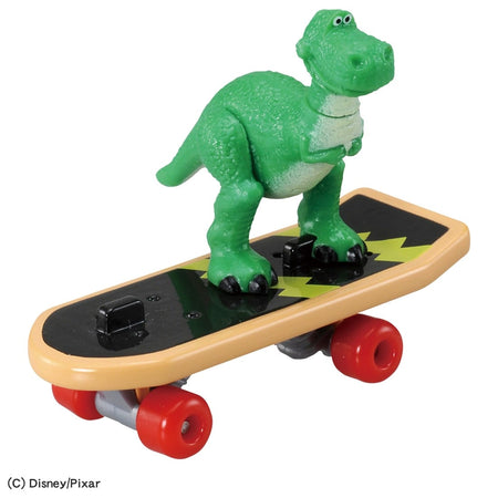 Takara Tomy Dream Tomica Toy Story 5 SP Ride On Rex & Skateboard