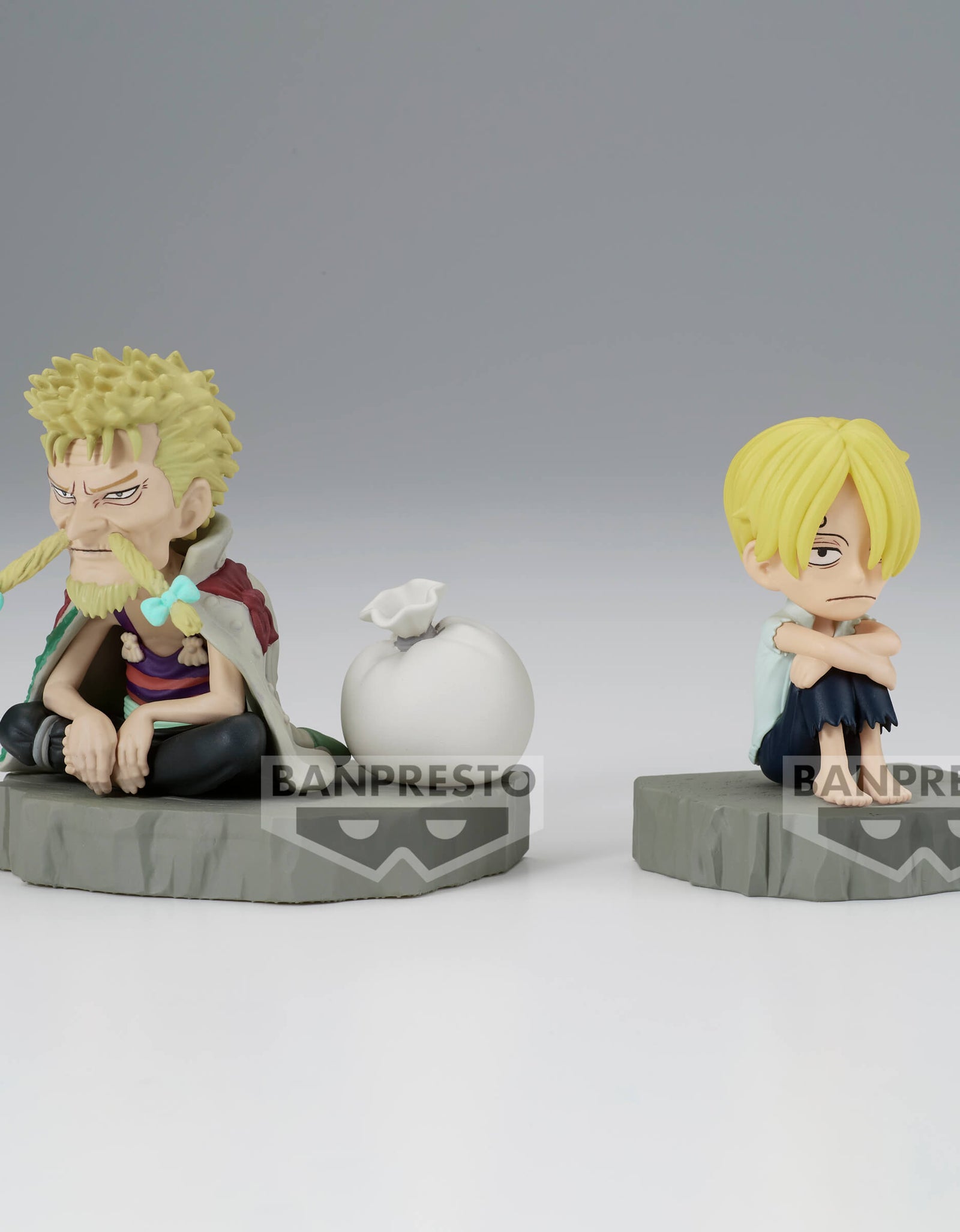Banpresto ONE PIECE WCF WORLD COLLECTABLE FIGURE LOG STORIES SANJI & ZEFF Set