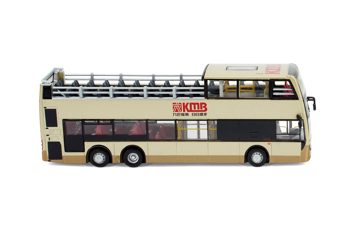 Tiny City Die-cast 1/110 - KMB ADL Enviro500 MMC 12M Open-top Bus (HK1)(Gold)