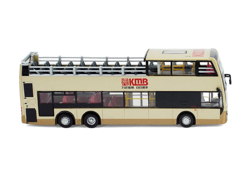 Load image into Gallery viewer, Tiny City Die-cast 1/110 - KMB ADL Enviro500 MMC 12M Open-top Bus (HK1)(Gold)
