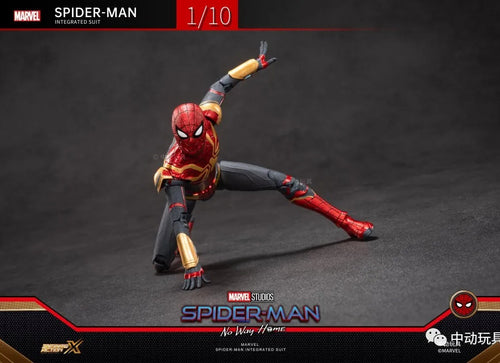 Load image into Gallery viewer, ZD Toys Marvel Avengers 1/10 Spiderman Intergraded Suit No Way Home Figure
