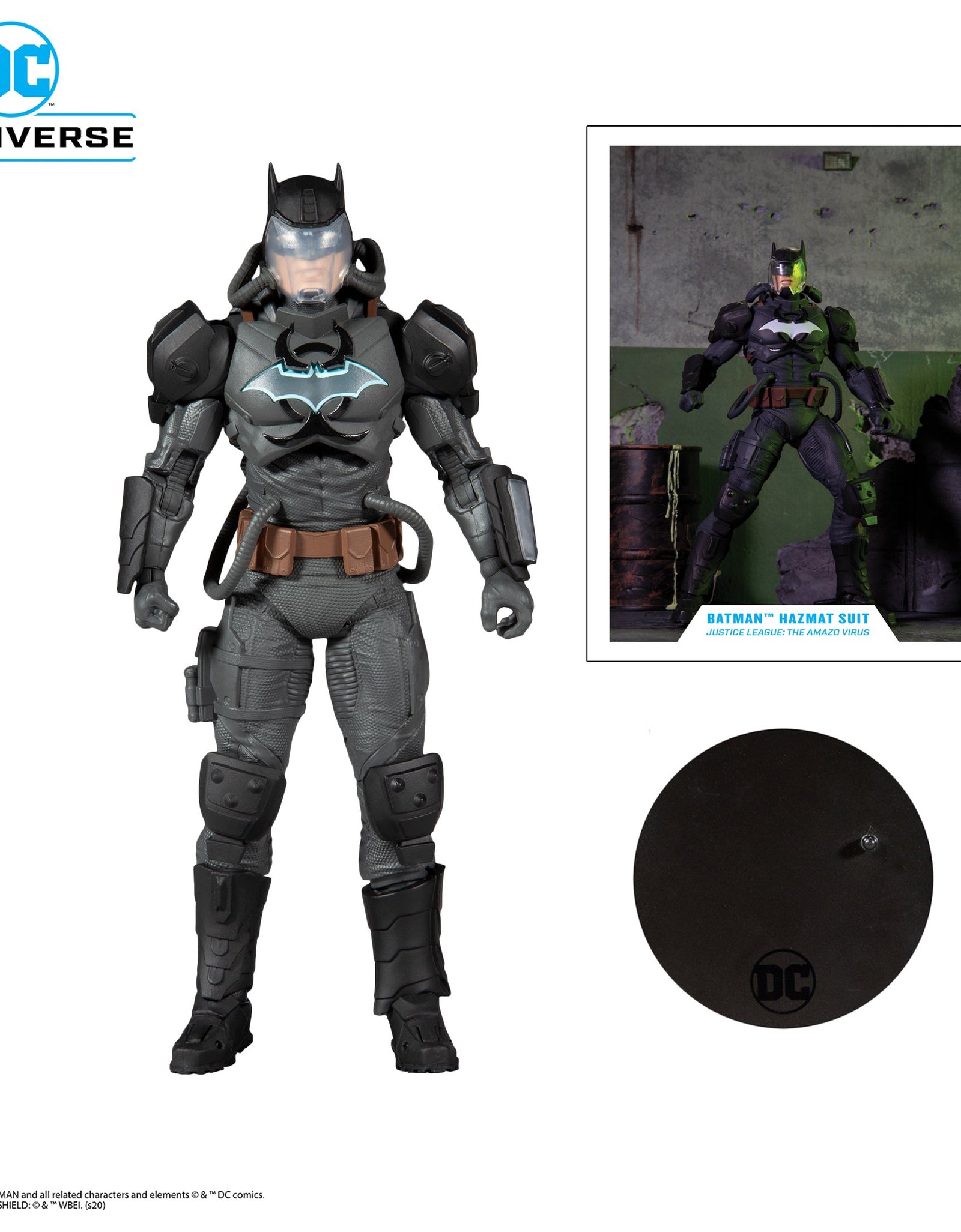McFarlane Toys DC Multiverse 7in Figure - Batman Hazmat Suit