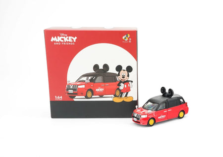 Tiny City 1/64 - Disney Vehicle - Hong Kong Hybrid Urban Taxi x Mickey (Black)