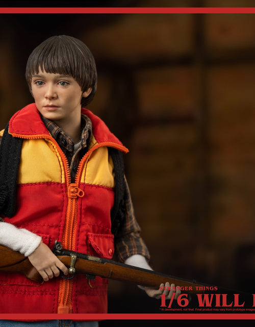 Load image into Gallery viewer, Threezero Stranger Things 1/6 Will Byers Action Figure Set with accessories
