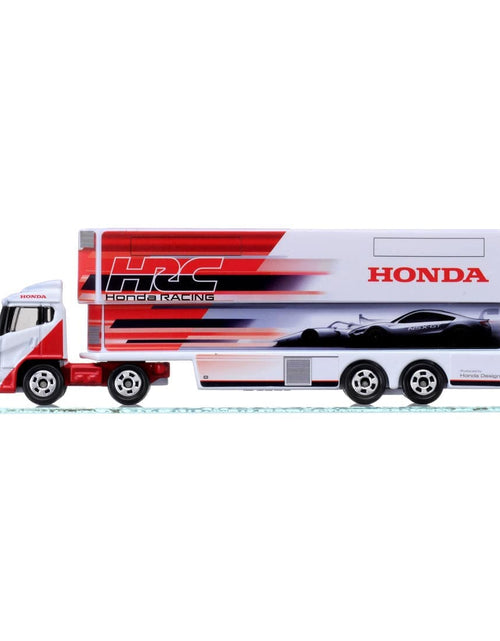 Load image into Gallery viewer, Takara Tomy Tomica Diecast Model #149 Long Type HRC Honda Motorhome Car
