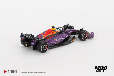MINI GT #1194 Oracle Red Bull Racing RB19 #1 Max Verstappen 2023 F1