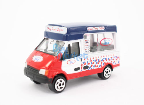 Load image into Gallery viewer, TINY Hong Kong City Culture HK #06 Ice Cream Van Deicast Model Toy Car White
