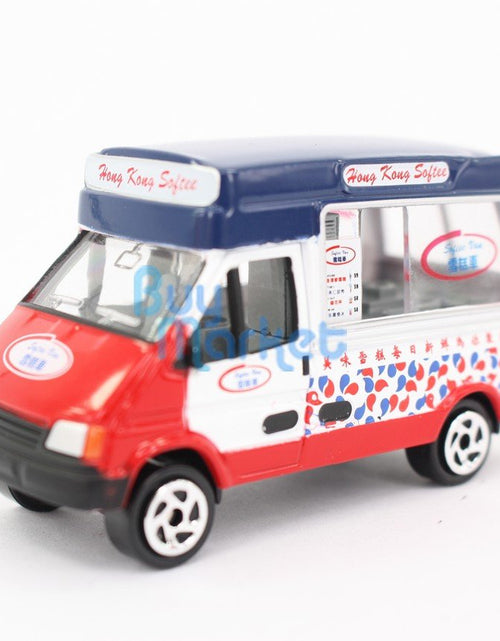 Load image into Gallery viewer, TINY Hong Kong City Culture HK #06 Ice Cream Van Deicast Model Toy Car White
