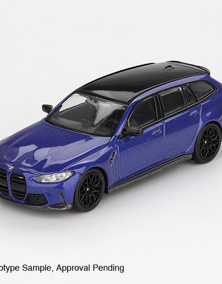 MINI GT #1090 BMW M3 Competition Touring Portimao Blue Metallic LHD