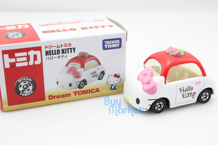 Takara Tomy Dream Tomica Hello Kitty White Red Special Mini Diecast Toy Car