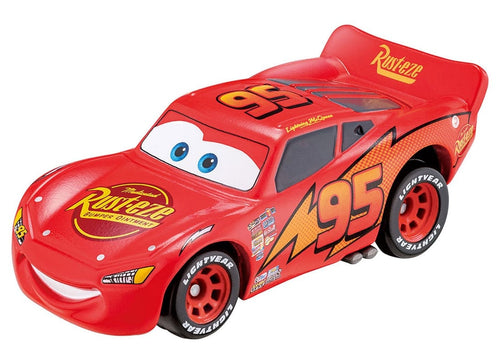 Load image into Gallery viewer, Takara Tomy Tomica Cars Lightning McQueen with Piston Cup Lightning McQueen Day
