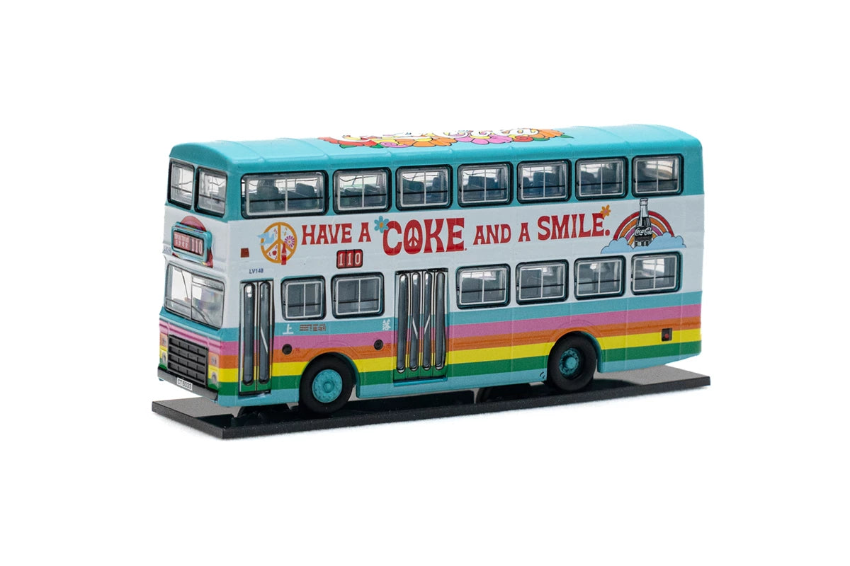 Tiny City Diecast Model Car CMB Leyland Victory Mk2 Duple MetSec (110) Coca-Cola