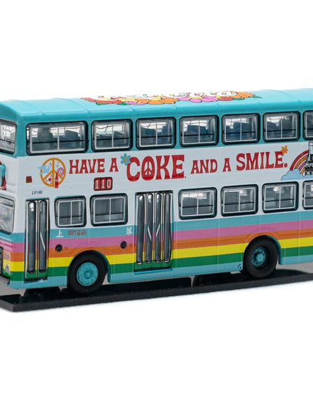 Tiny City Diecast Model Car CMB Leyland Victory Mk2 Duple MetSec (110) Coca-Cola