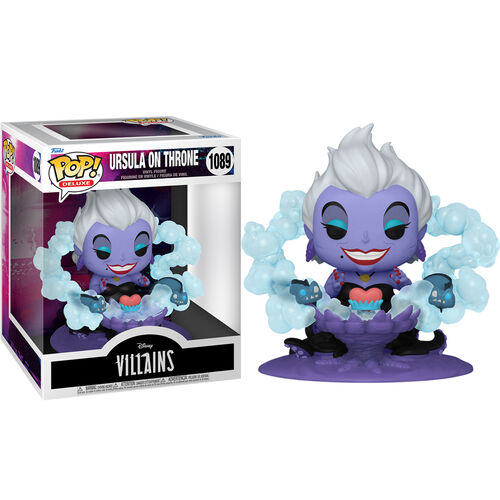 Funko POP Deluxe Disney #1089: Villains - Ursula on Throne Figure