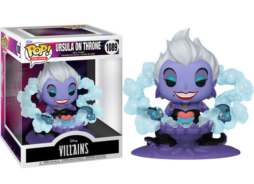 Load image into Gallery viewer, Funko POP Deluxe Disney #1089: Villains - Ursula on Throne Figure
