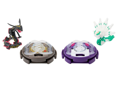 Load image into Gallery viewer, Takara Tomy Moncolle Battle Set Black Rayquaza VS White Zygarde 50% Figures

