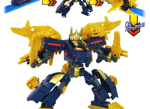 Load image into Gallery viewer, Takara Tomy Shinkansen Transforming Robot SGX06 Black Shinkalion Action Figure
