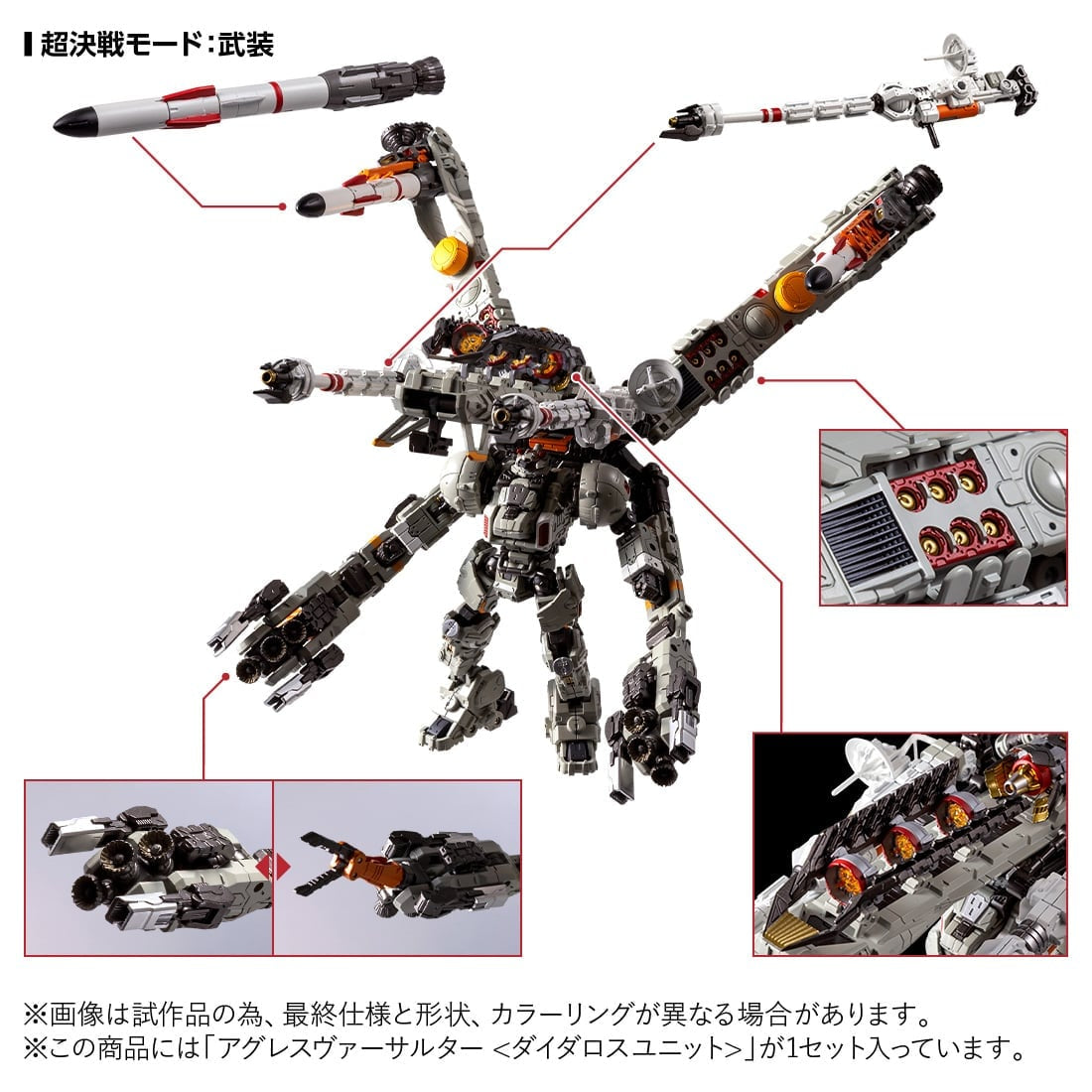 Takara Tomy DIACLONE TM-36 TACTICAL MOVER AGGRESS VERSAULTER <DIATALOS UNIT>