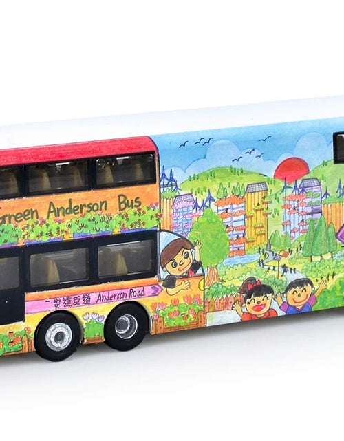 Load image into Gallery viewer, Tiny City Die-cast Model Car - KMB VOLVO B8L WRIGHT Go Green, Anderson (11X)
