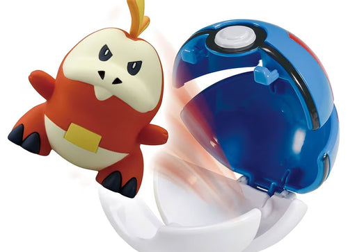 Load image into Gallery viewer, Takara Tomy Pokemon Moncolle Monster Collection Pokedel-Z Fuecoco Super Ball
