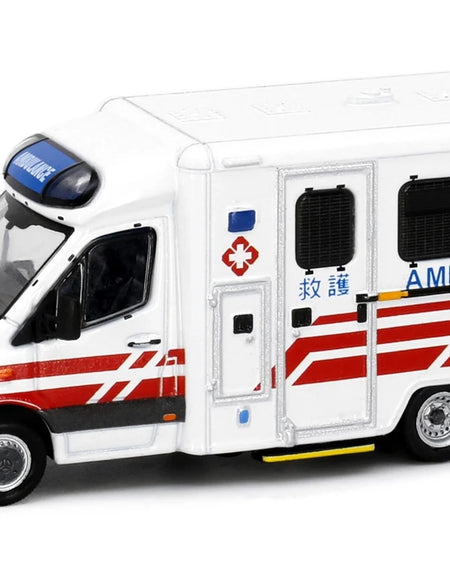 Tiny City L47 Die-cast Model Car - 1/76 MERCEDES-BENZ Sprinter FL White