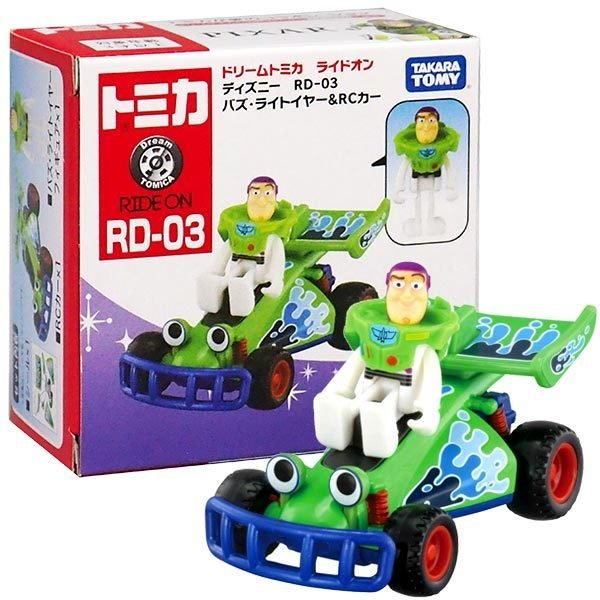 Takara Tomy Tomica Disney Motors - Ride On #RD03 Toy Story Buzz Lightyear