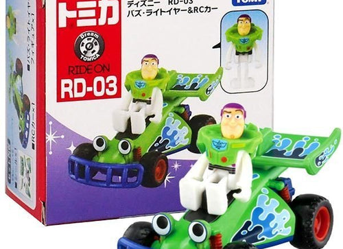 Load image into Gallery viewer, Takara Tomy Tomica Disney Motors - Ride On #RD03 Toy Story Buzz Lightyear
