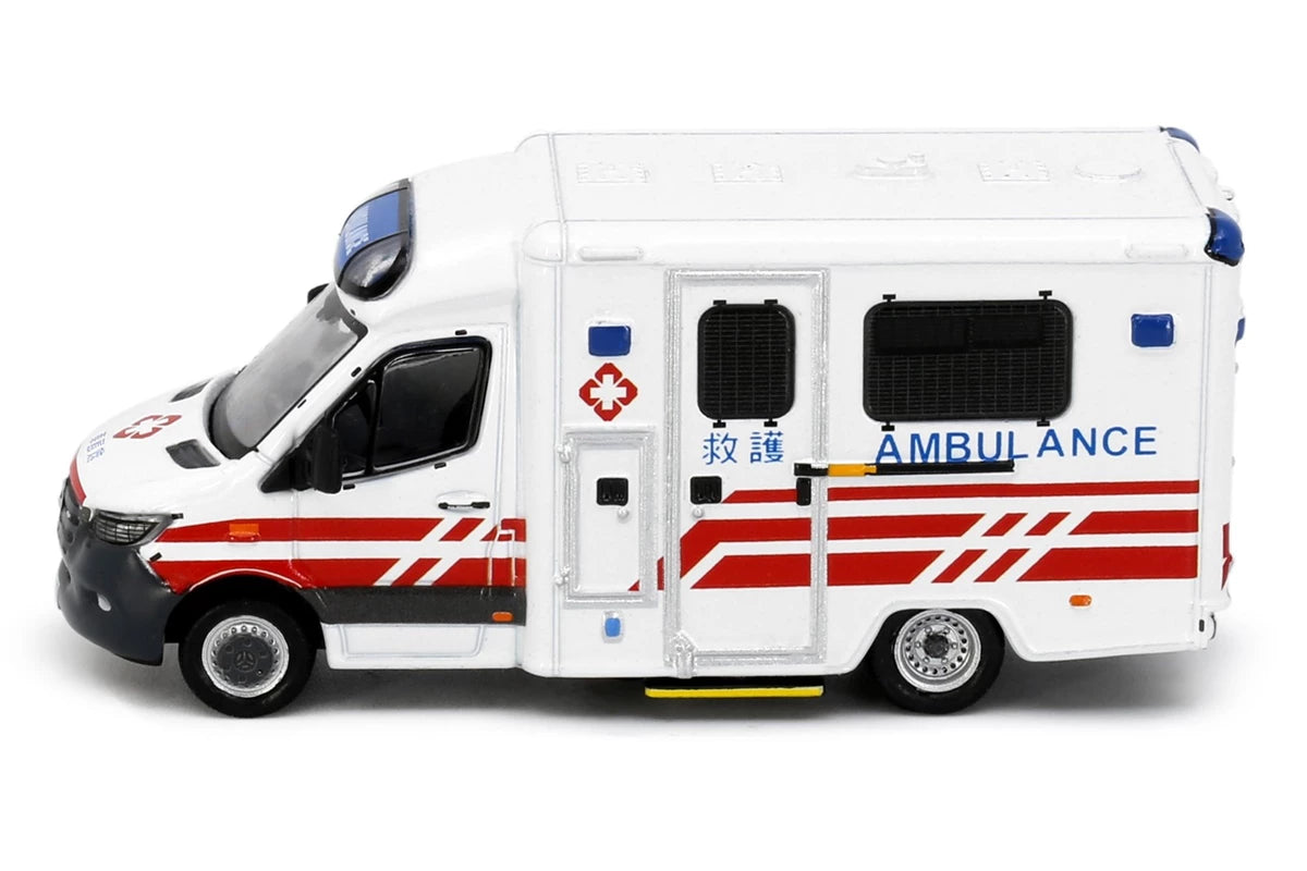 Tiny City L47 Die-cast Model Car - 1/76 MERCEDES-BENZ Sprinter FL White