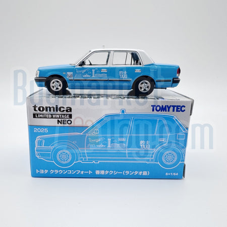 Takara Tomy Tomytec Limited Vintage NEO Toyota Crown Comfort HK Taxi Blue