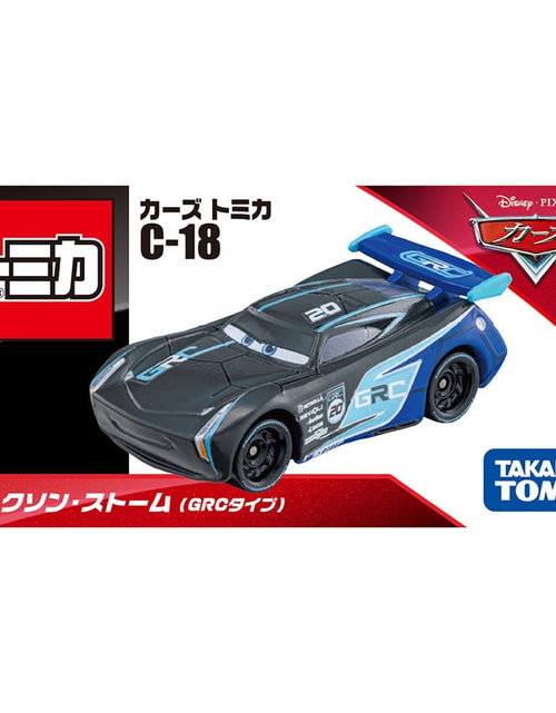 Load image into Gallery viewer, Takara Tomy Disney Tomica PIXAR CARS C-18 Jackson Storm (GRC Type) Model Car
