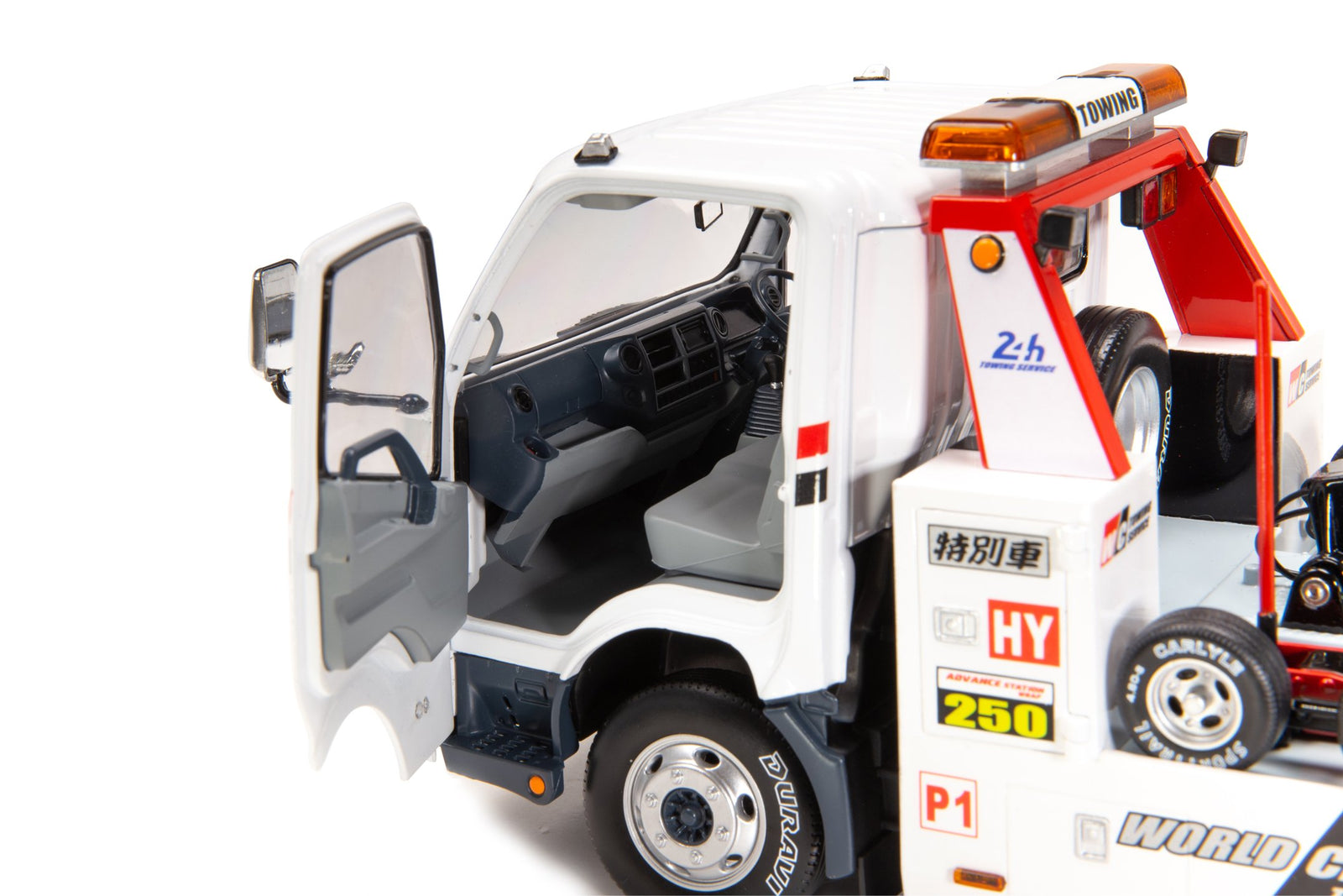 TINY City Hong Kong Hino 300 World Champion Tow Truck Scale 1/18 Model Car