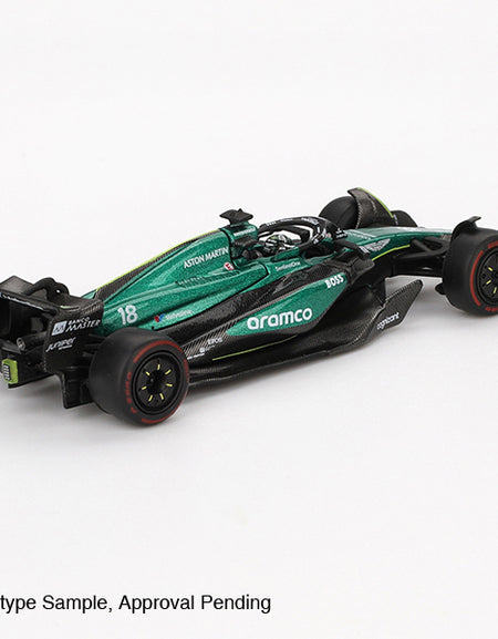 Mini GT 1/64 #1001 Aston Martin AMR24 #18 Lance Stroll  2024 F1 Bahrain