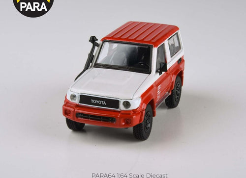 Load image into Gallery viewer, PARA64 1/64 2014 Toyota Land Crusier 71 Short Wheel Base 2023 Autosalon LHD
