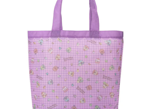 Load image into Gallery viewer, Takara Tomy Sumikko Gurashi Soft Plush Shopping Bag Kuma the Factory Manager
