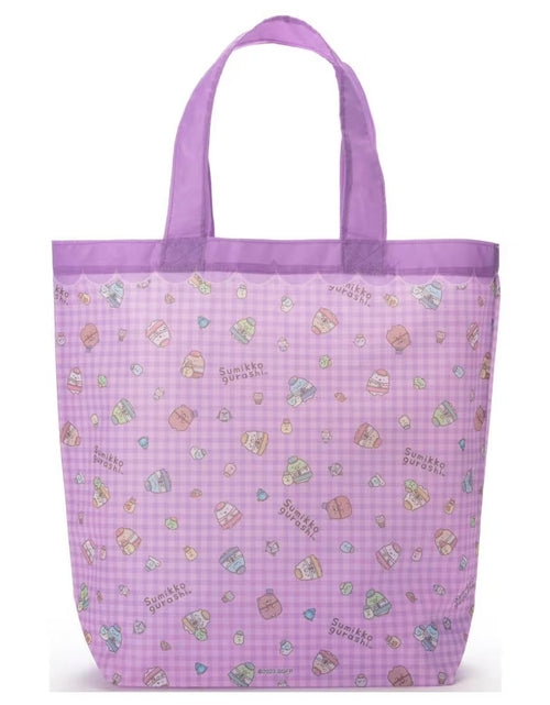 Load image into Gallery viewer, Takara Tomy Sumikko Gurashi Soft Plush Shopping Bag Kuma the Factory Manager
