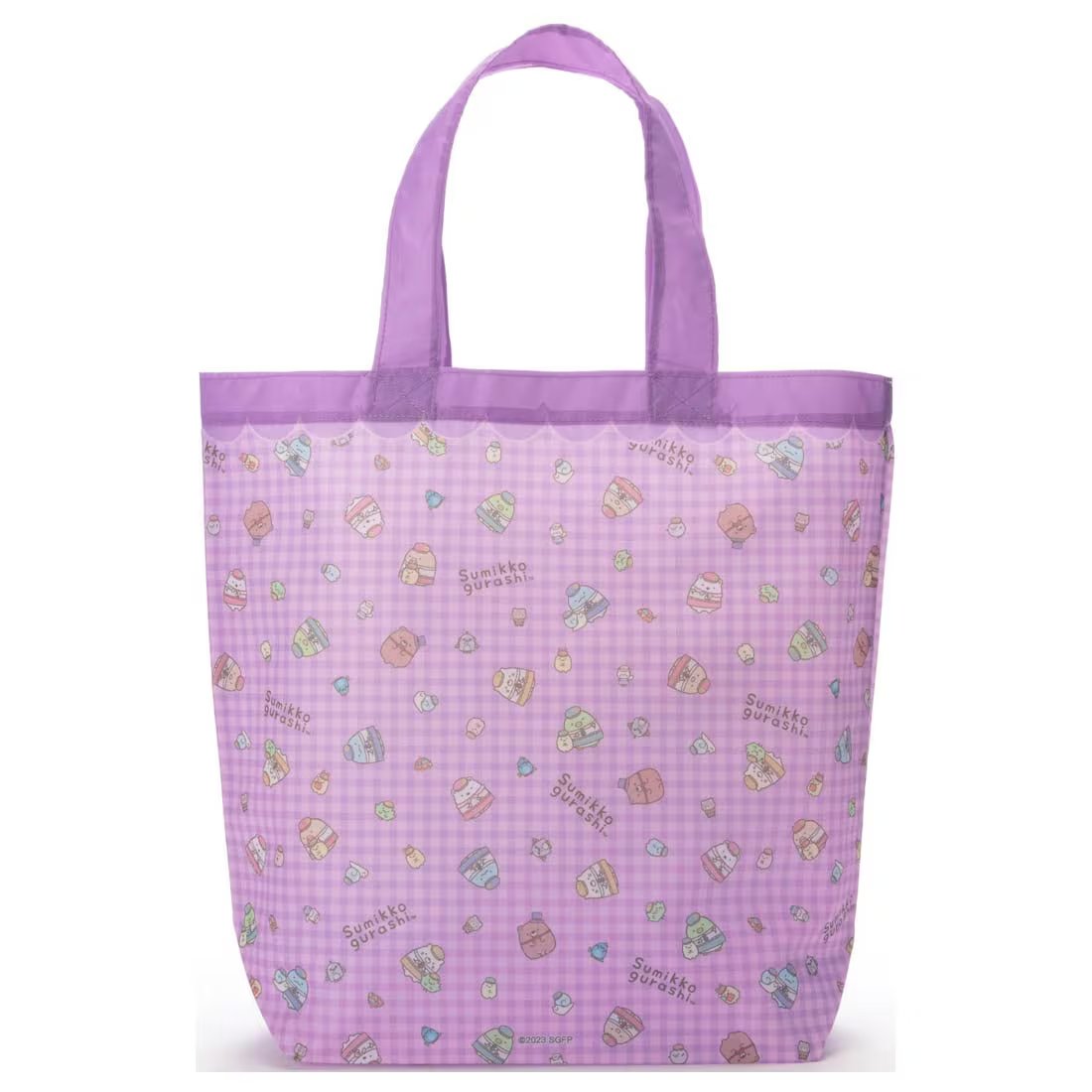 Takara Tomy Sumikko Gurashi Soft Plush Shopping Bag Kuma the Factory Manager