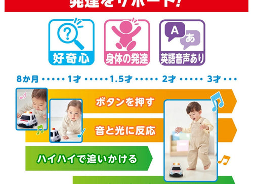 Load image into Gallery viewer, Takara Tomy Light &amp; Sound! Tomica Chase Patrol Car For Kids (8 months or above)
