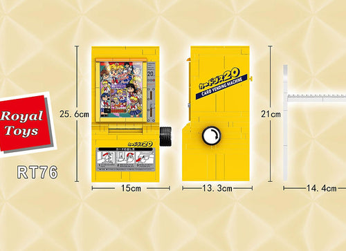 Load image into Gallery viewer, Royal Toys City Story RT76 Card Vending Machine Generation 2 Arcade Block 369pc
